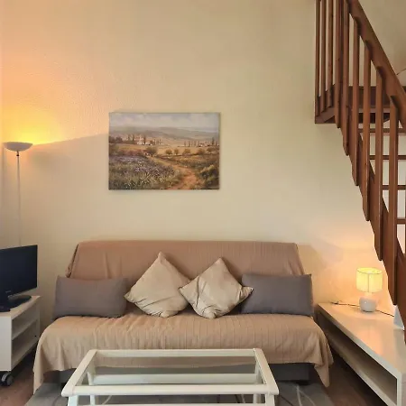 Spacieux Studio-cabine Avec Mezzanine, Terrasse Et Piscine Commune - Cap D'agde - Fr-1-249-395 Apartman *