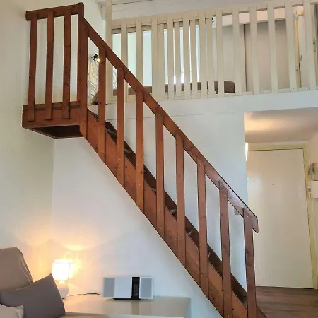 Spacieux Studio-cabine Avec Mezzanine, Terrasse Et Piscine Commune - Cap D'agde - Fr-1-249-395 Apartman Agde