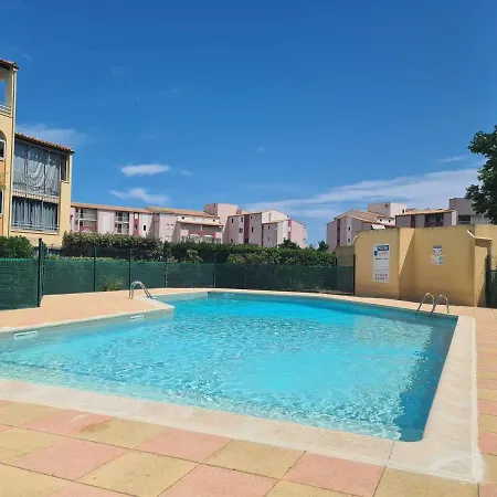 Apartman Spacieux Studio-cabine Avec Mezzanine, Terrasse Et Piscine Commune - Cap D'agde - Fr-1-249-395 *